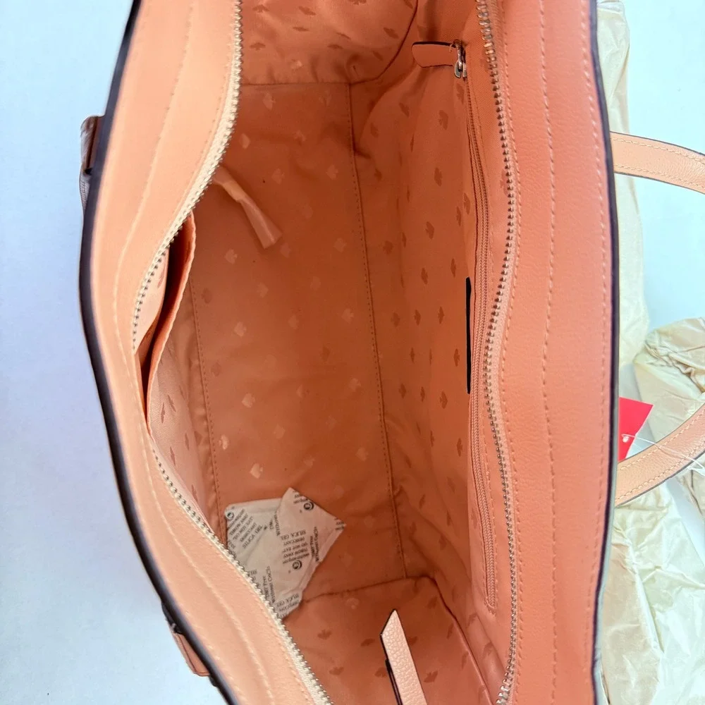 Kate Spade Patterson Drive Geraldine Satchel Rosy Cheeks Pink‎ Leather WKRU5651